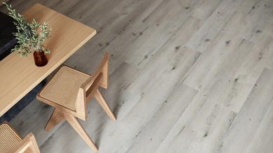 planeo WPC Vinile ad incastro - PUREtec MAX 70 EIR Light Grey Oak | Isolamento acustico integrato (RP-A50-5)