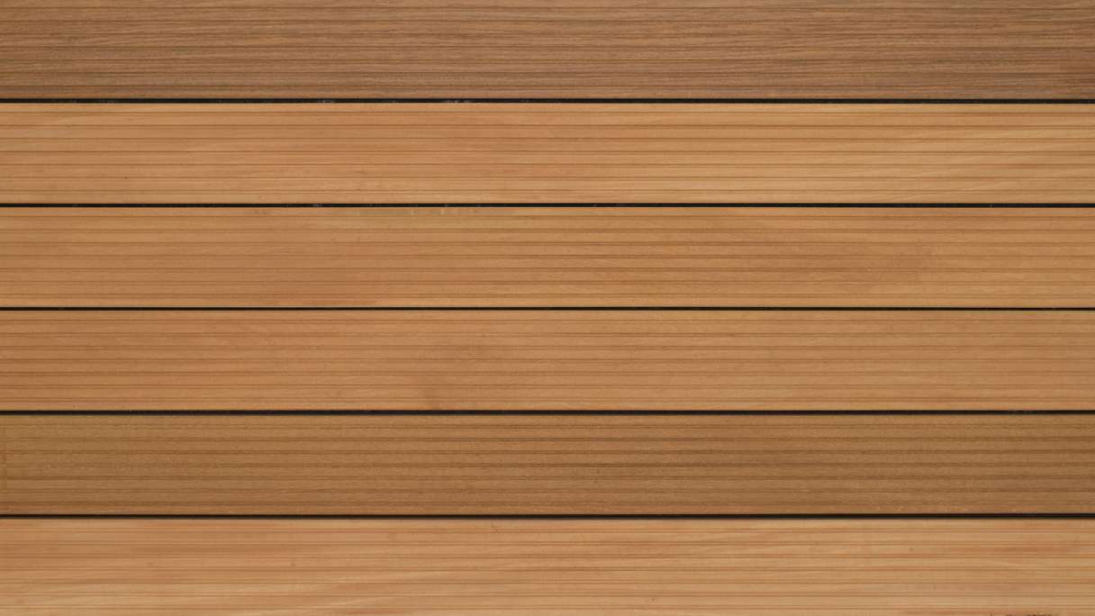TerraWood Holzterrasse Bangkirai gerillt/genutet - 2.45m bis 4.88m