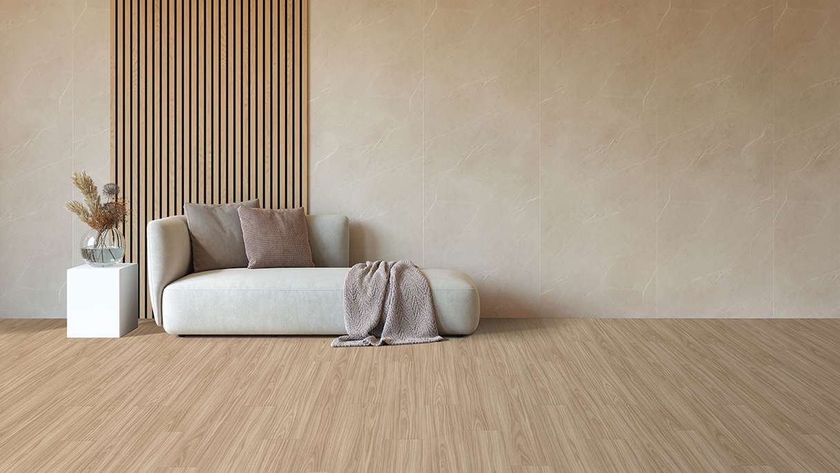 Gerflor Vinyle à clic Rigid - Création 70 Clic Linear Wood Clear | Aspect authentique (61271701)