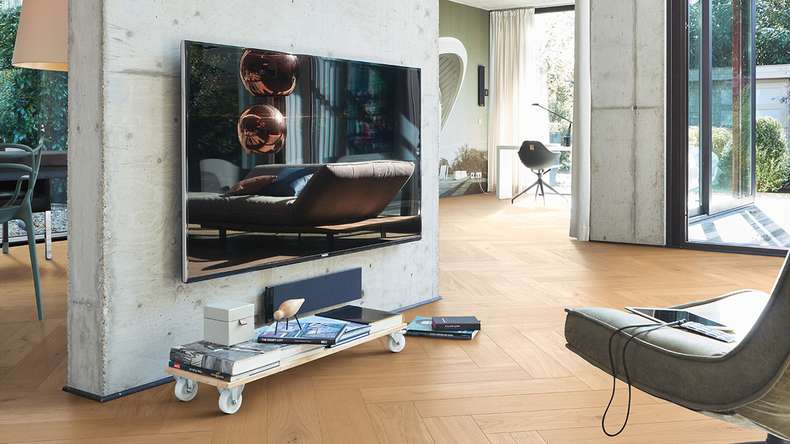 planeo Edelholz - Herringbone Eiche Sandnes