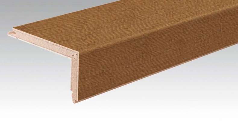 MEISTER Treppenkantenprofil aus Parkett L-Profil Eiche authentic gedämpft 9016 (800004-2150-09016 - 9036009016)