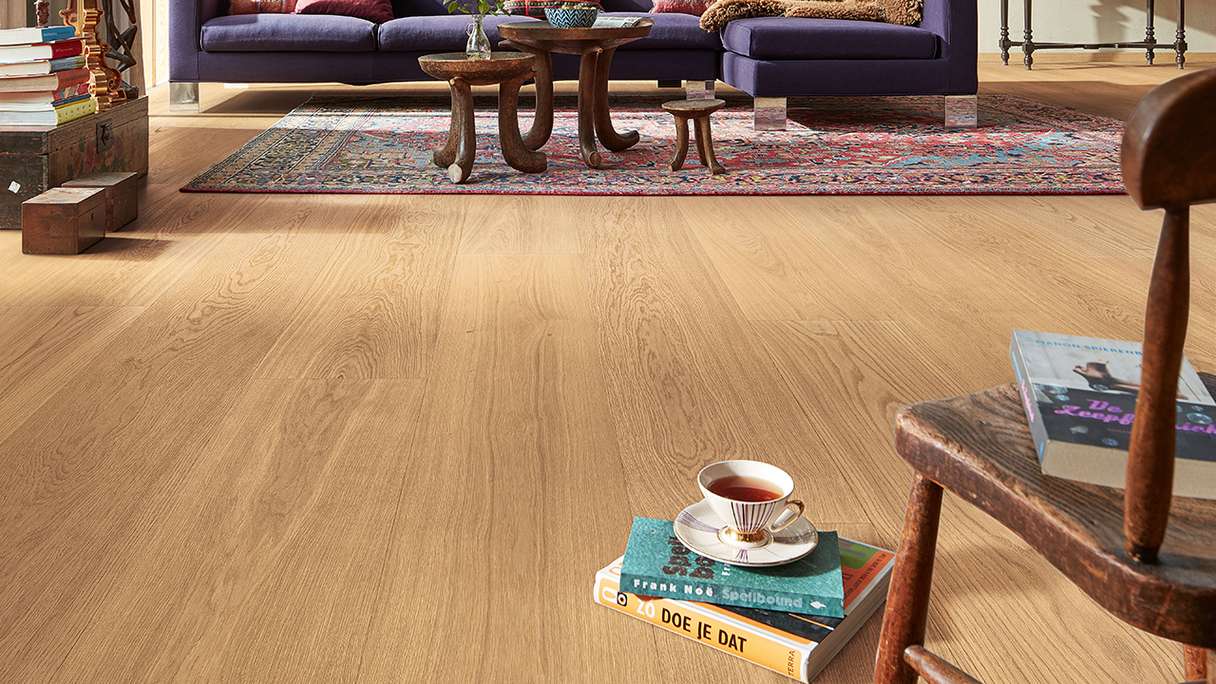 MEISTER Lindura pavimento in legno HD 400 - 08906 Rovere naturale puro oliato 2200 x 270 x 11 mm (500213-2200270-08906)