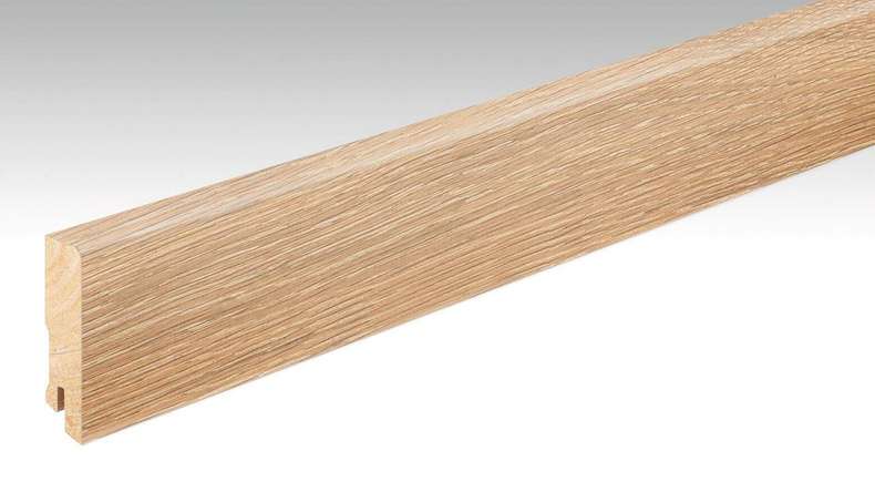 MEISTER Plinthes Profilé 15 F MK Chêne crème cérusé 1190 - 2380 x 60 x 16 mm (200023-2380-01190)