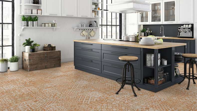 planeo laminé - QUADRAIC Terracotta Supermatt