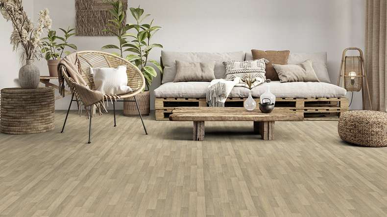 Gerflor CV-Belag - TEXLINE Nature 2371 Lodge Almond