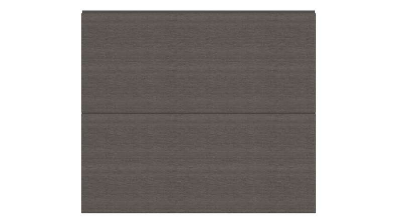 planeo INFINITY XL-Board - Clôture à emboîter WPC CoEx gris foncé 176 x 183