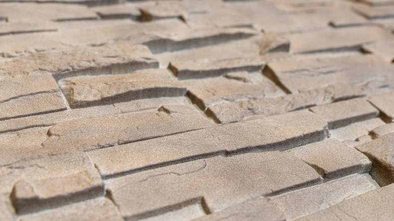 planeo Fassadenplatte Steinoptik - NovikStone DS Limestone 1054 x 334 mm