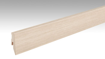 MEISTER Sockelleisten Fußleiste Profil 3 PK Eiche weiß gekälkt 1277 - 2380 x 60 x 20 mm (200049-2380-01277 - 1030231277)