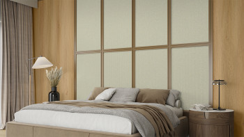 planeo Wandverkleidung SPC - CeraRock Tile Stripes Tweed Sand 120 x 60 cm