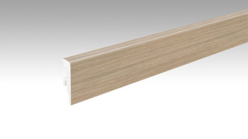 MEISTER Sockelleisten Fußleiste Profil 20 PK Aqua Eiche greige 6934 - 2380 x 60 x 16 mm (200014-2380-06934 - 6949236934)
