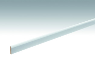 MEISTER Sockelleisten Fußleisten Uni weiß glänzend DF 324 - 2380 x 25 x 6 mm (200007-2380-02222 - 6986232222)