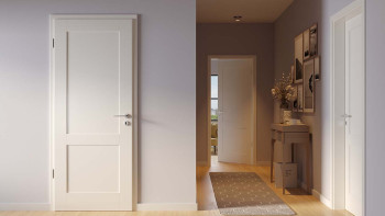 planeo Lack-Innentür Lack 2.0 - Dodo 9010 Weisslack