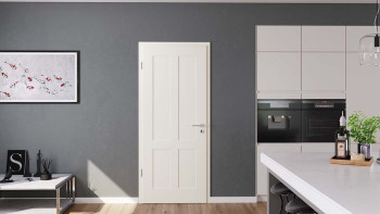 planeo Lack-Innentür Lack 2.0 - Dolf 9010 Weisslack