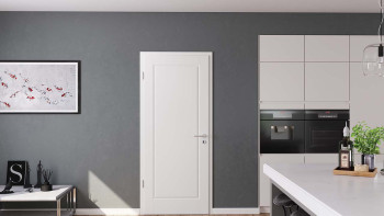 planeo Lack-Innentür Lack 2.0 - Falko 9016 Weisslack