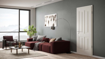 planeo Lack-Innentür Lack 2.0 - Henno 9010 Weisslack