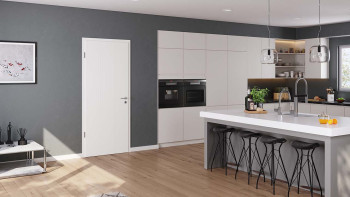 planeo Lack-Innentür Lack 2.0 - Kaike 9010 Weisslack