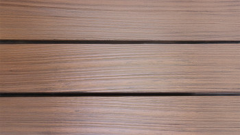 planeo Fassado - WPC Rhombusleiste MASSIV Fassadenverkleidung Braun 4m | 5m | 6m