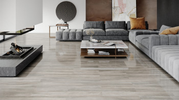 planeo Laminat - BlueLine White Oak High gloss (L100P4187HG)