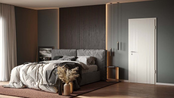 planeo Lack-Innentür Lack 2.0 - Lando 9010 Weisslack