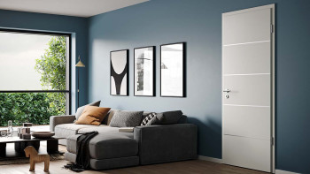 planeo Lack-Innentür Lack 2.0 - Lanzo 9010 Weisslack