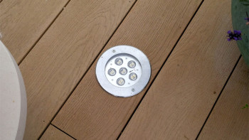 planeo Authoria PureBoard Terrassendiele Massiv - Light Natural Oak 3.6m strukturiert