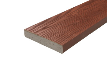 planeo Authoria PureBoard Terrassendiele Massiv - Natural Walnut 3.6m strukturiert