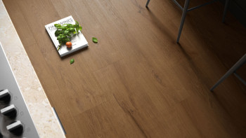 planeo Klebevinyl - Objekt Woodline Eiche Naturbraun | Synchronprägung (PLDD2570-ENB)