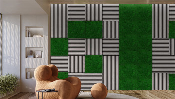 planeo Akustikpaneel - MixWall Timber Solid Velen Oak 52 x 52 cm | Echtholzfurnier (PLMW-20311C)