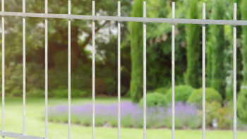 Doppelstabmattenzaun leicht 6/5/6 - Breite 2510 mm Feuerverzinkt