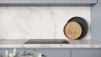 planeo Wallboard - Marble Grey-White Matt - verschiedene Formate