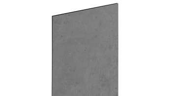 planeo Gardence Resistant - Einzelprofil Betongrau 180 x 45 x 8mm