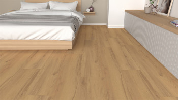 planeo Designboden zum Klicken - Eco Home&Health Rustic Oak Sand | Trittschalldämmung integr. (LO-EK-03)