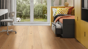Skaben Holzboden - Alpina Holzdesign Eiche Klar | Authentisches Erscheinungsbild (SH-6208401)