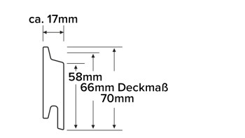 planeo Fassado - WPC Rhombusleiste Fassadenverkleidung Prime Tabak