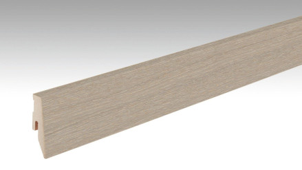 MEISTER Sockelleisten Fußleisten Eiche grauweiß 1231 - 2380 x 60 x 20 mm