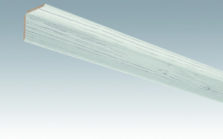 MEISTER Sockelleisten Faltenleisten White Pine 4088 - 2380 x 70 x 3,5 mm