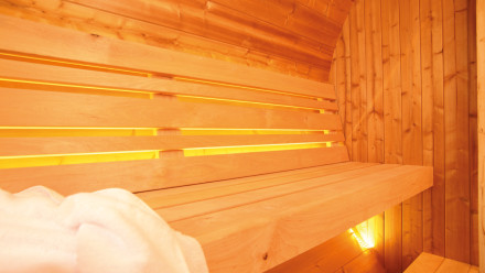 planeo Saunafass LED-Beleuchtung für Basic & de luxe