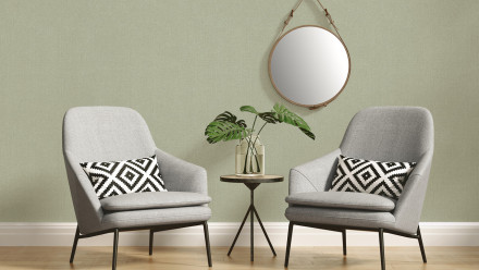 Vinyltapete grün Modern Uni Hygge 787
