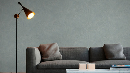 Vinyltapete blau Modern Blumen & Natur Bilder Sumatra 714
