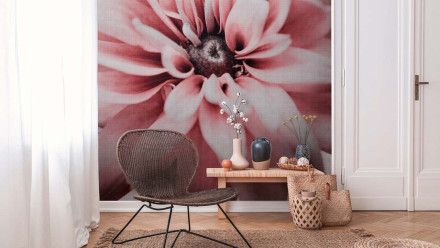 Vinyltapete The Wall Blumen & Natur Klassisch Rosa 701