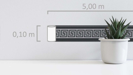 Vliestapete Only Borders 11 Streifen Klassisch Metallic 921