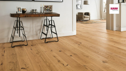 Haro Parkett Serie 4000 Eiche Sauvage 2V Landhausdiele (524634)