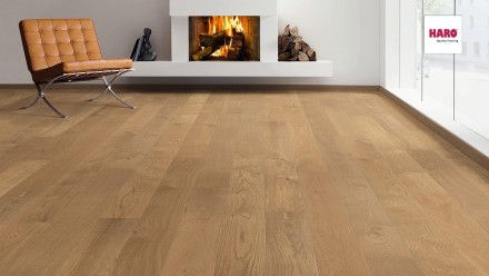 Haro Parkett - Serie 4000 2V naturaDur Bernsteineiche Markant (535465)