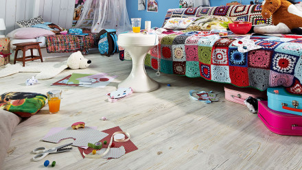 MEISTER Laminat - Classic LC 150 White Life 6390 