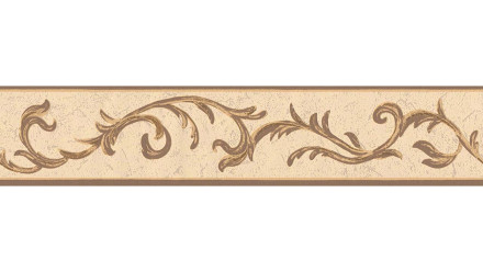 Vinyltapete Bordüre beige Vintage Klassisch Blumen & Natur Streifen Only Borders 10 419