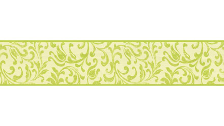 SK Folietapete Only Borders 11 Ornamente Klassisch Grün 536