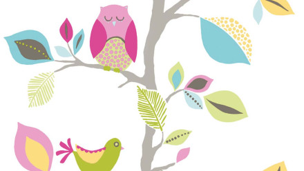 Vinyltapete Designpanel bunt Modern Kinder Blumen & Natur Kinder pop.up Panel 561
