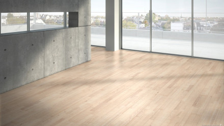 Parador Parkett - Trendtime 6 Living Buche weiss 3-Stab Sägestruktur gefast (1739940)