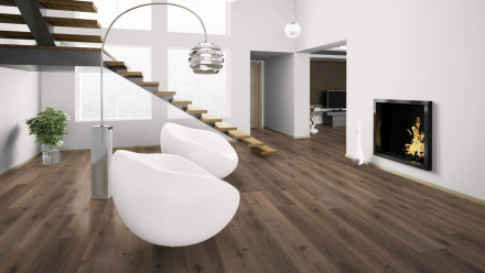 Wineo Klick-Vinyl - 800 wood XL Mud Rustic Oak (DLC00063)