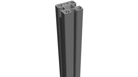 planeo Alumino - Alupfosten Anthrazitgrau